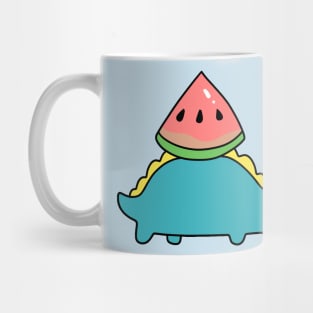 Watermelon Stegosaurus Mug